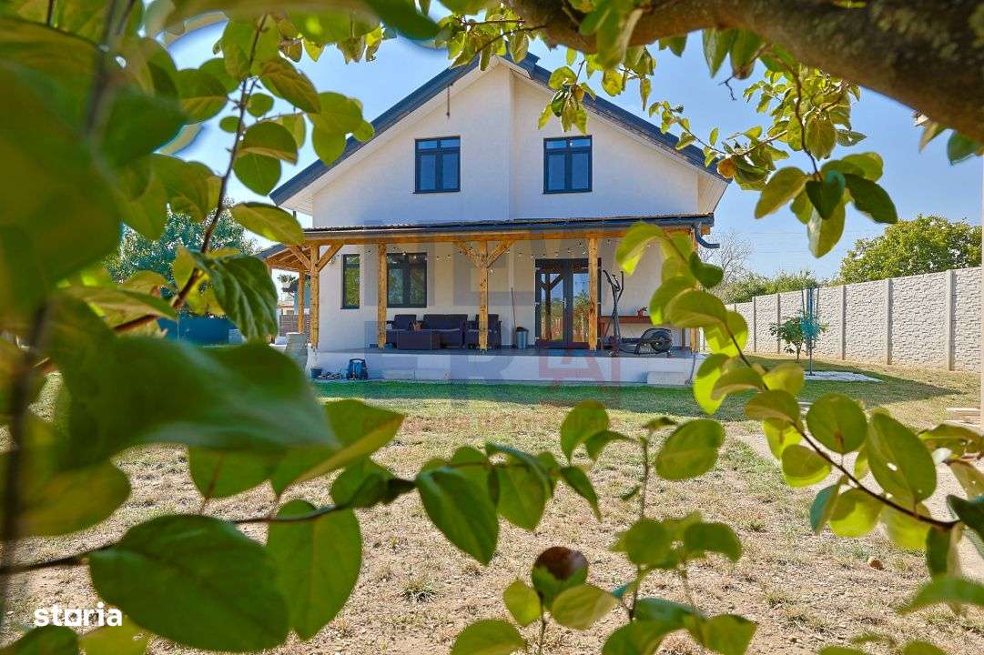 De vanzare vila moderna 5 camere, teren 1.100mp - Moara Vlasiei, Ilfov - Imagine principală: 3/19