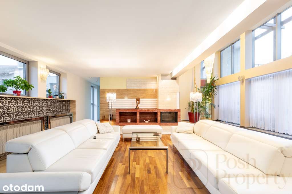 Spektakularna willa z basem i sauną na Bielanach - Pełny obrazek: 5/15