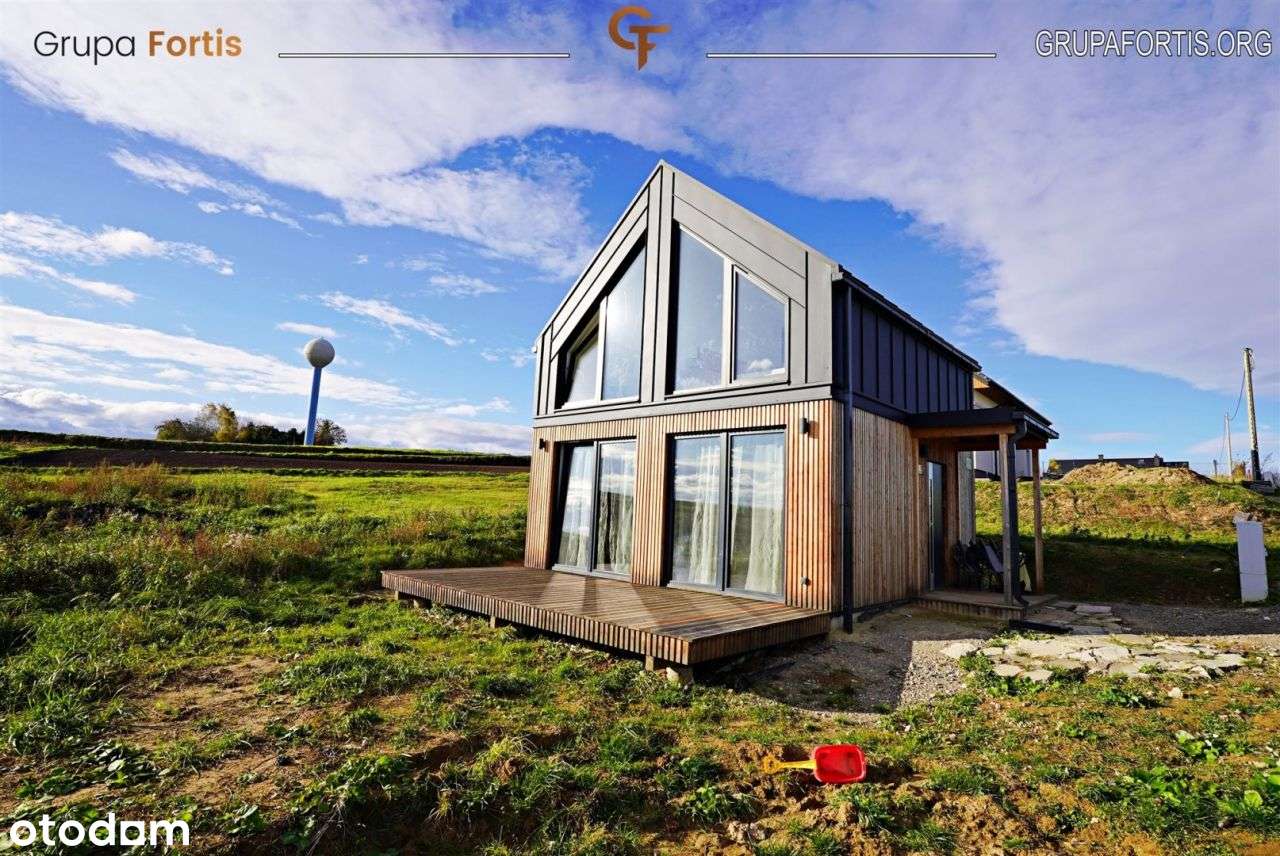 Dom modułowy TimberMoon 51m² w Biórkowie Małym-1