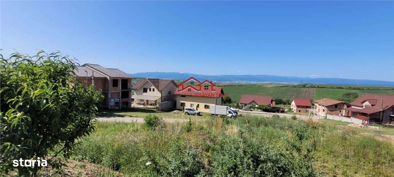 teren cu aut.construire,Sura Mare,langa Sibiu,comision 0-5