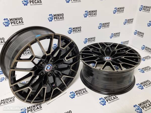 Jantes BMW Novo M4 CSL 827M em 18 Preto Face Brushed (5x120) - 6