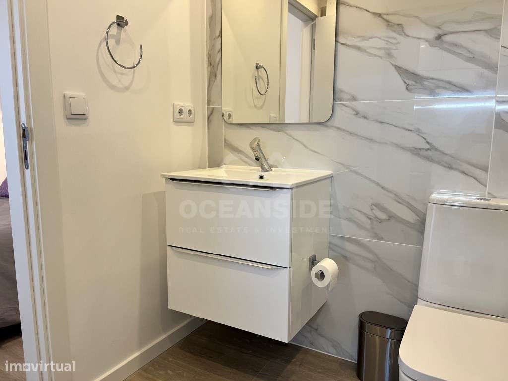 Apartamento T1, Totalmente renovado, com terraço e vista mar - Sesi...-34