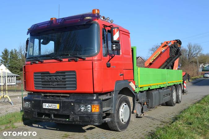 MAN PALFINGER 56002 6x4 STARE TACHO UDŻWIG 17 t RADIO - 3