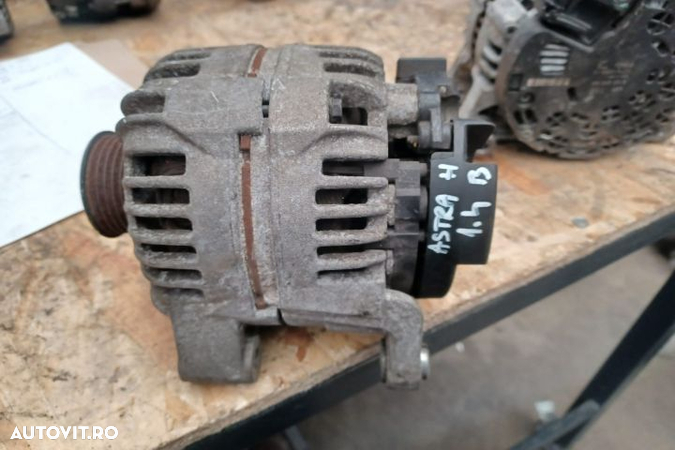 ALTERNATOR 1.4 Z14XEP 0124425024 - 100A Opel Astra H  [din 2004 pana  2007] seria - 5