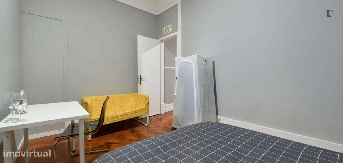 Quarto - localizado em Saldanha Lisbon - Grande imagem: 5/6