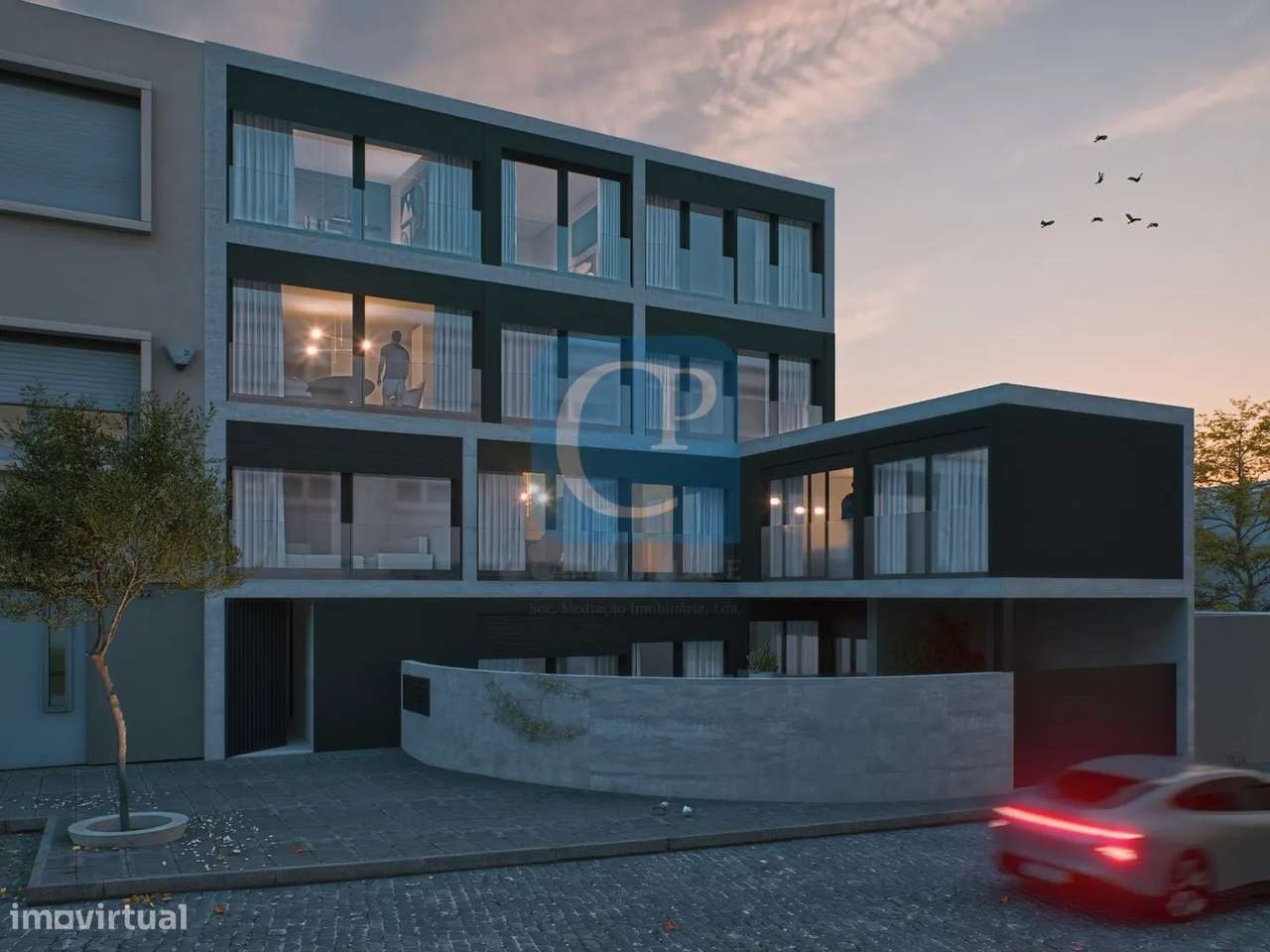 Apartamento T1 em construção no Empreendimento Campus Premium-7