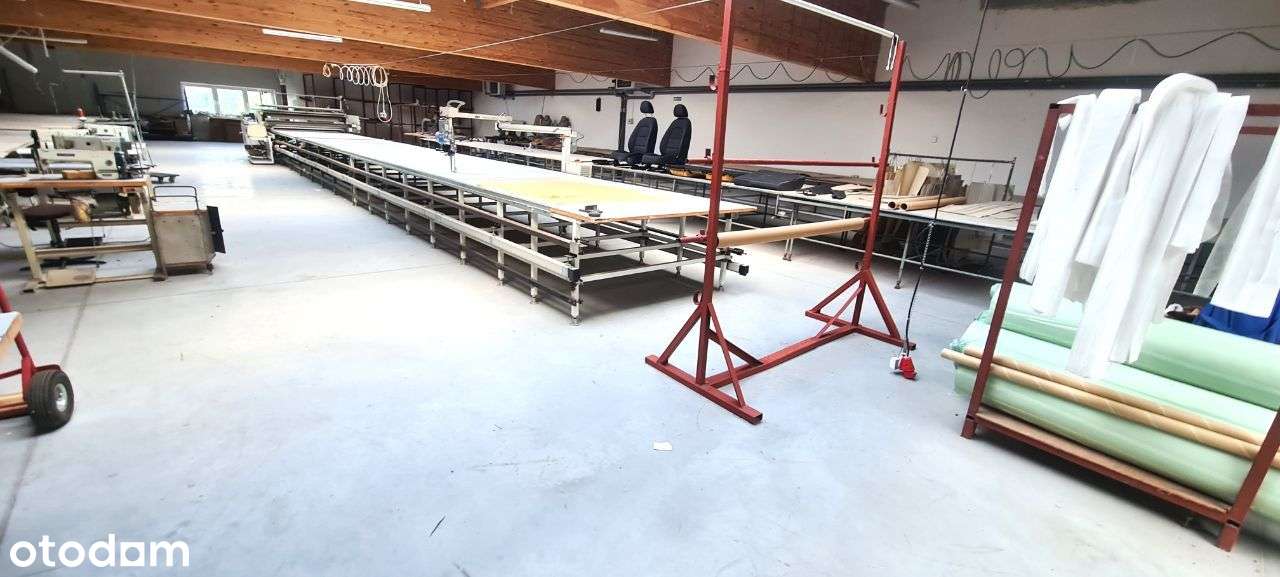 Hala Produkcyjna 680 m²  Szwalnia, Krojownia, Produkcja – k. Poznania - Pełny obrazek: 5/17