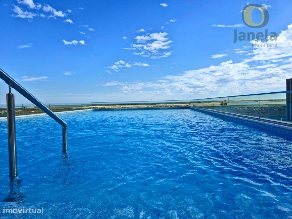 Sensacional T3 frente à RIA FORMOSA, com PISCINA, 3 lugares de Gara... - Grande imagem: 3/21