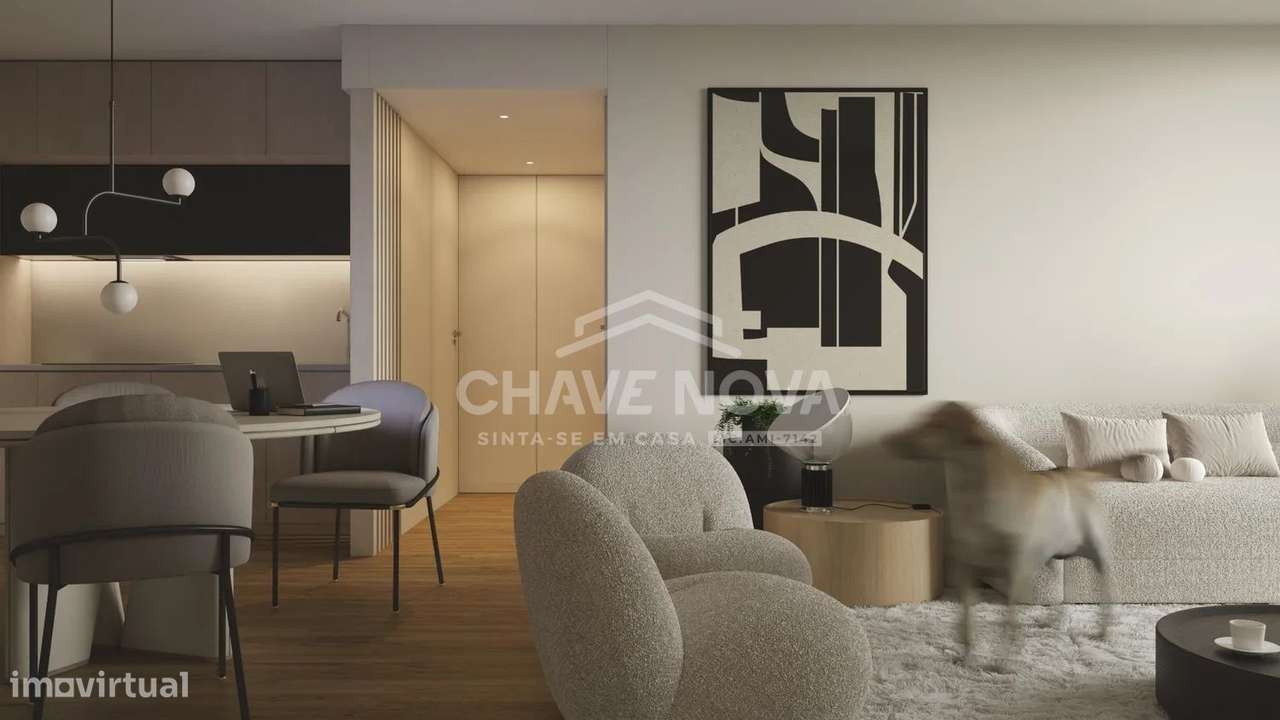 Apartamento T1 Novo c/ Varanda e Garagem - Coimbrões, Gaia-7