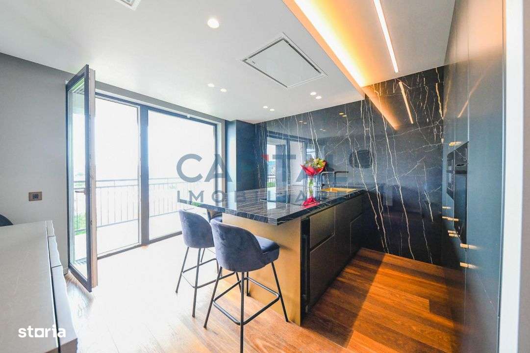 C0MISION 0% 4 camere de lux, scara interioara, 2 terase, 2 logii, 2 ba - Imagine principală: 2/11