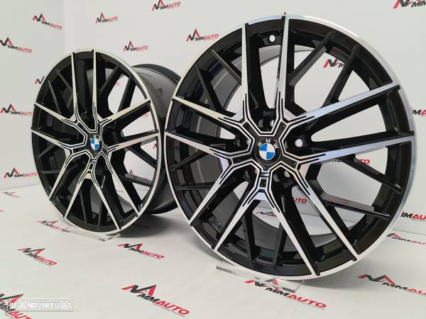 Jantes Look BMW 555M Preto Polido 19 (5x120) - 2