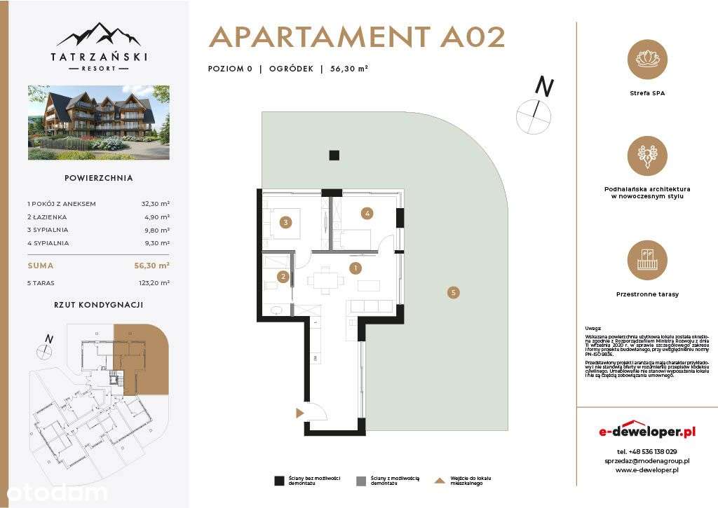 Tatrzański Resort Apartament A02 - Pełny obrazek: 4/11