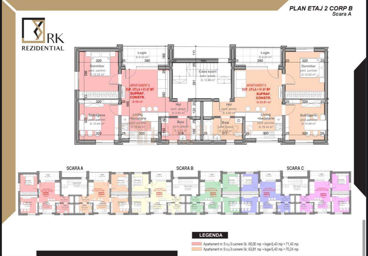 COMISION 0% !!! Apartamente 2 si 3 camere, zona Branduselor-6