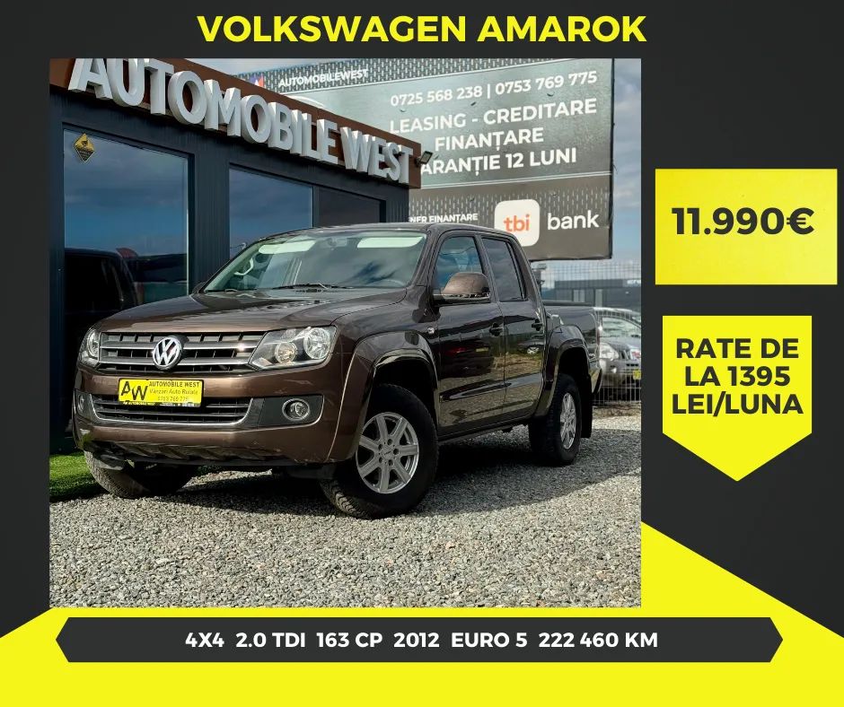 Volkswagen Amarok 2.0 BiTDI 4MOTION 2011