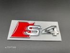 Set embleme Audi S4 gri / roșu - 3