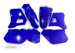 plasticos carenagens  yamaha  dtr 125 dt125r azul - 1