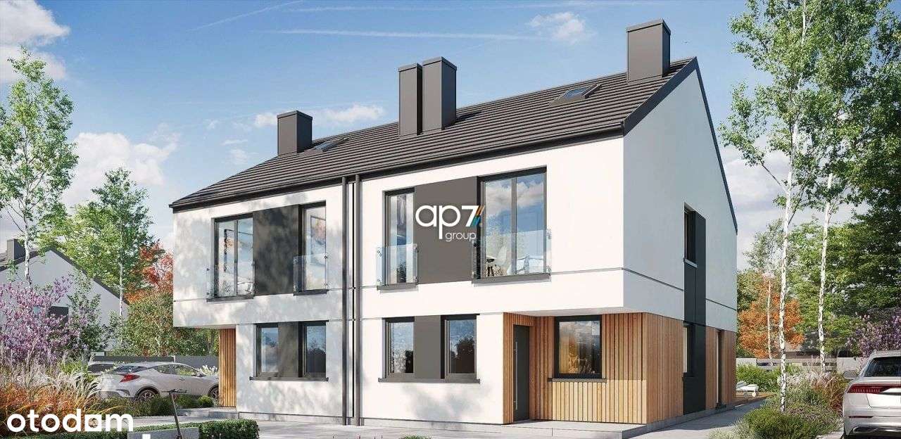 Domy w zabudowie bliźniaczej- wysoki standard - Pełny obrazek: 5/9