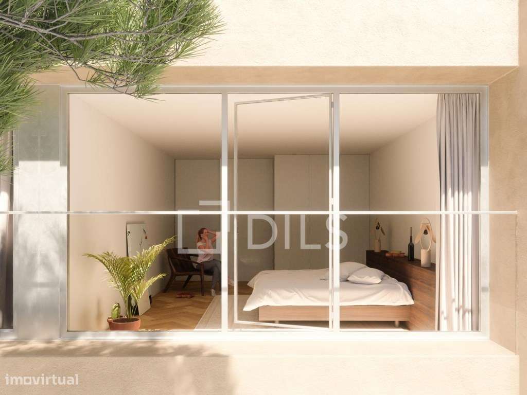Apartamento T3 com varanda em novo empreendimento em Alvalade - Grande imagem: 4/40