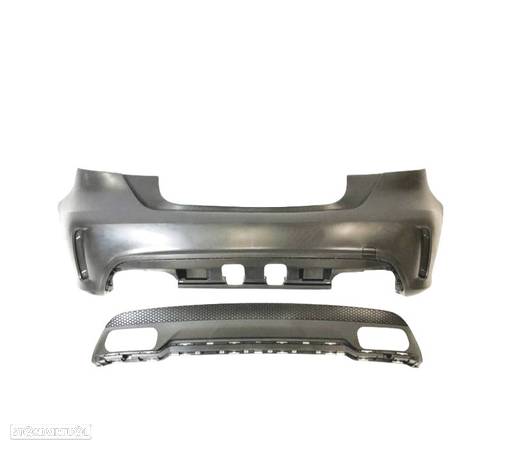 PARA-CHOQUE TRASEIRO PARA MERCEDES CLASSE A W176 12-15 LOOK A45 AMG - 2