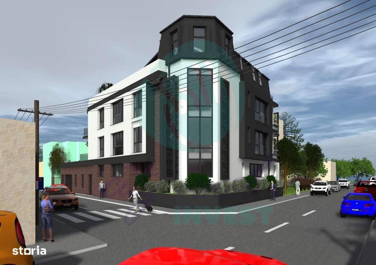 2 camere la parterul unui bloc boutique la Parc si Metro