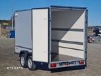 TEMARED Dostawa przyczepa kontener, furgon, box 300x150x180cm DMC 750kg, KATEGORIA B, podpory tylne - 12