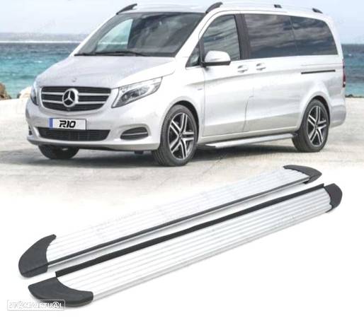 ESTRIBOS LATERAIS PARA MERCEDES VITO VAN V-CLASS W447 14- - 1