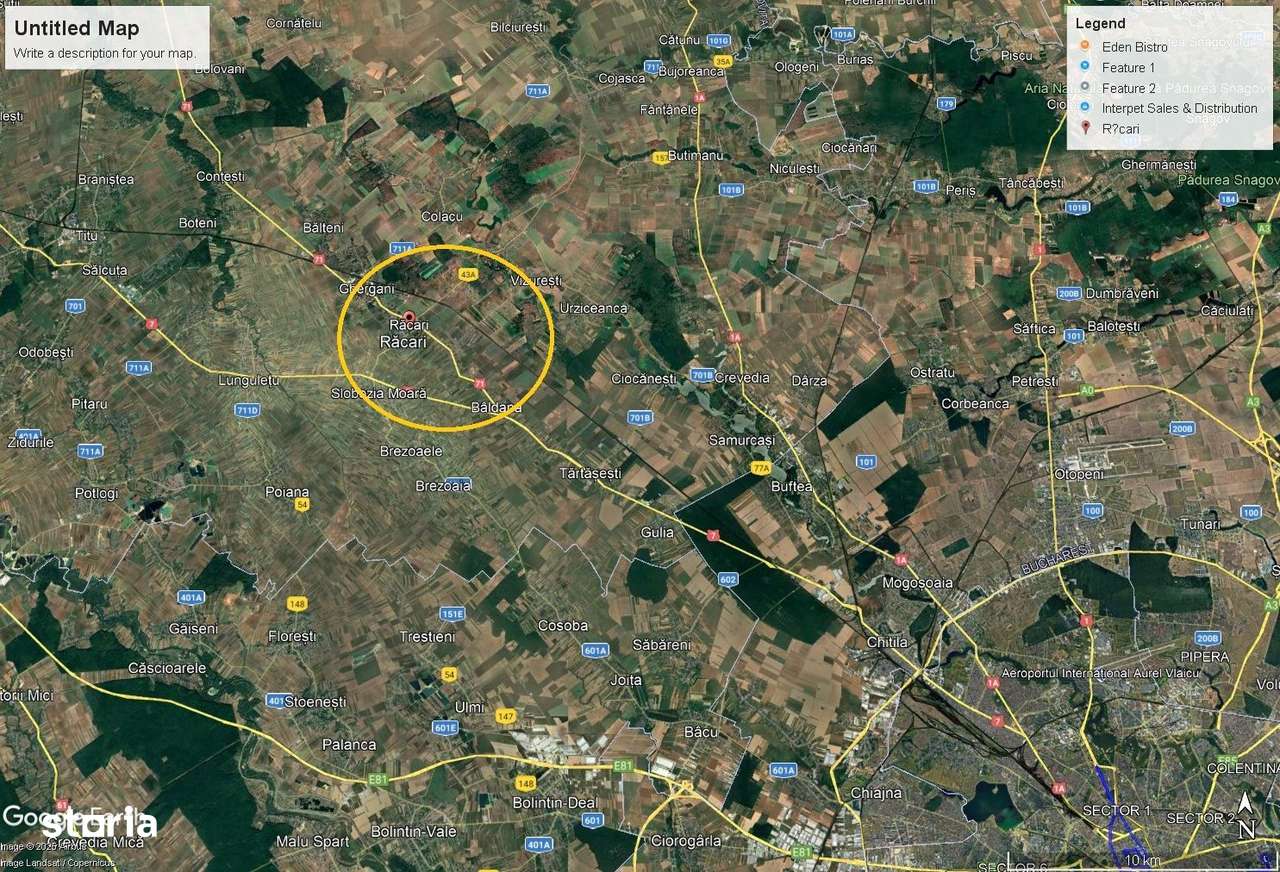 Teren intravilan Racari - Dambovita - Imagine principală: 3/3