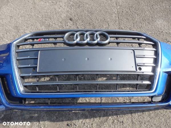 ZDERZAK GRILL PRZÓD AUDI S3 8V3 8V3853651AC - 5