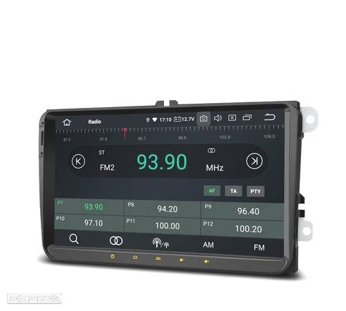 AUTO RADIO 2DIN GPS ANDROID 12 LCD TÁCTIL 9" VOLKSWAGEN VW PARA SEAT Y SKODA - 5