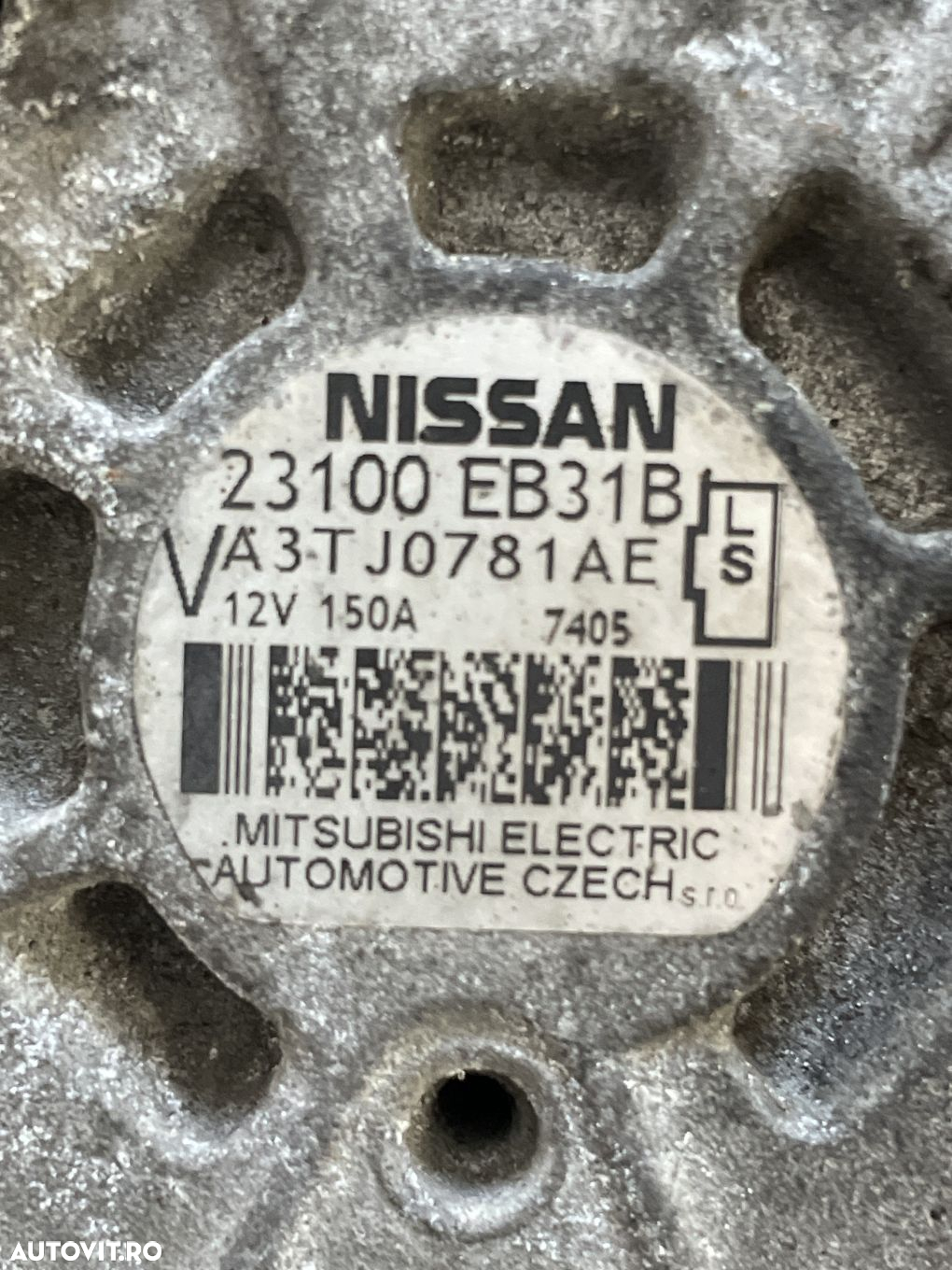 Alternator Nissan Navara D40 2.5 YD25DDTI Diesel Automat - 3