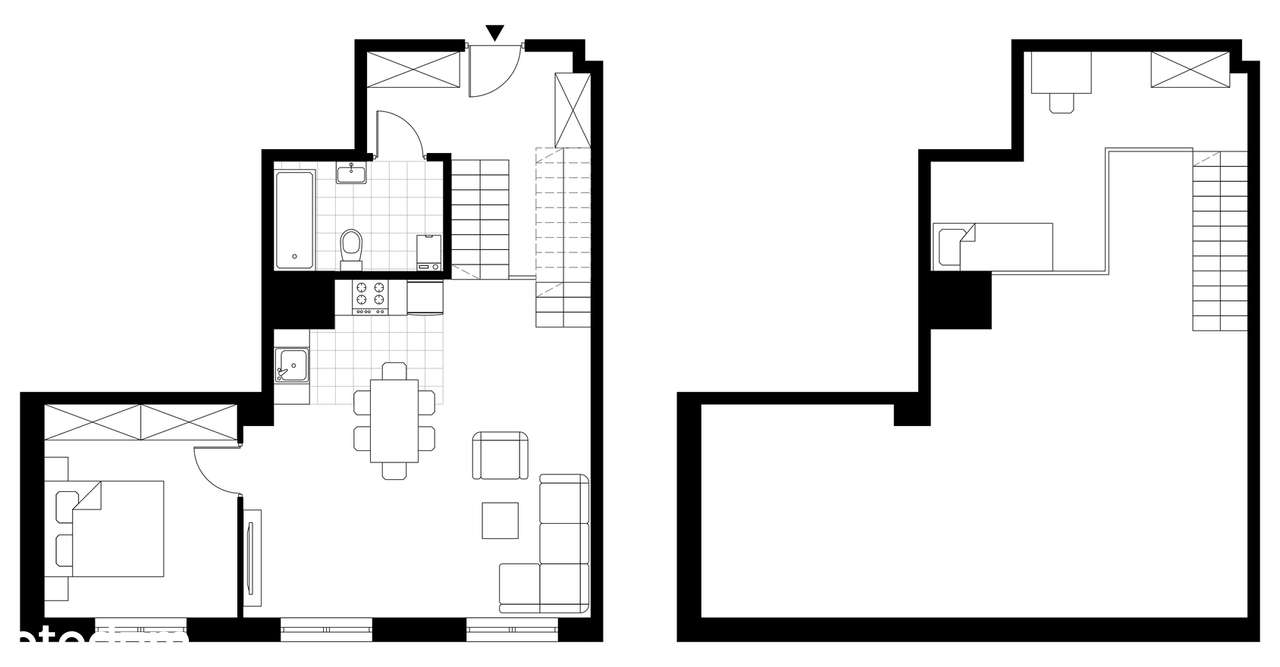 2-pokojowe mieszkanie 70m2 Bezpośrednio - Pełny obrazek: 3/8