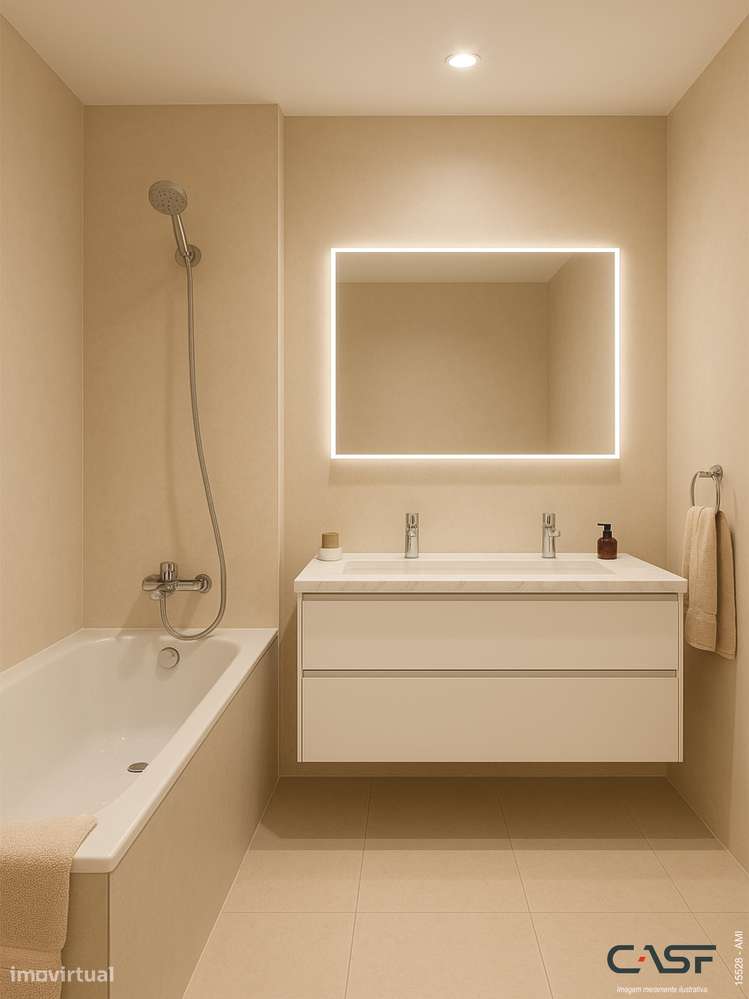 Apartamento T2 - Fração C - Samora Correia - CASF-6