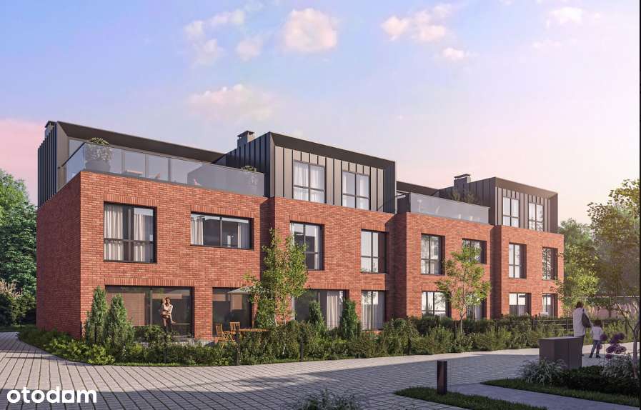 Nowoczesny dom  z ogrodem i tarasem na dachu !-2