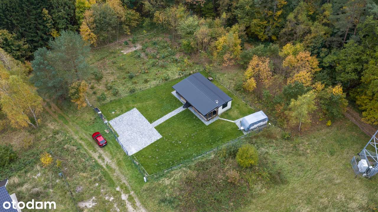 Pustkowo działka 750 mkw wraz z domkiem holenderskim-4