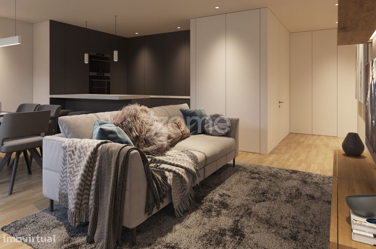 Apartamento novo T2 com 74m2 situado na rua Quinta Amarela, Porto.
