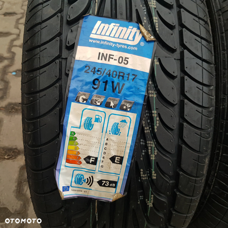 2x 245/40R17 Infinity Inf 05 Para opon letnich Poznań - 2