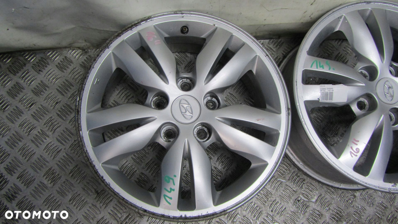 HYUNDAI TUCSON FELGI ALUMINIOWE 6.5X16 ET50 5X114.3 52910-2E600 - 6