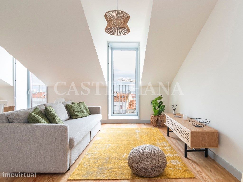 Apartamento T1, mobilado, para arrendamento na Graça, Lisboa - Grande imagem: 1/31