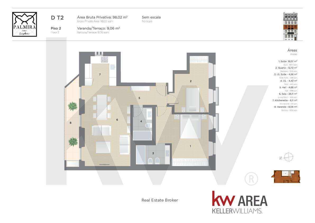 Empreendimento  no Coração Histórico de Lisboa | Apart T2 - Grande imagem: 2/21