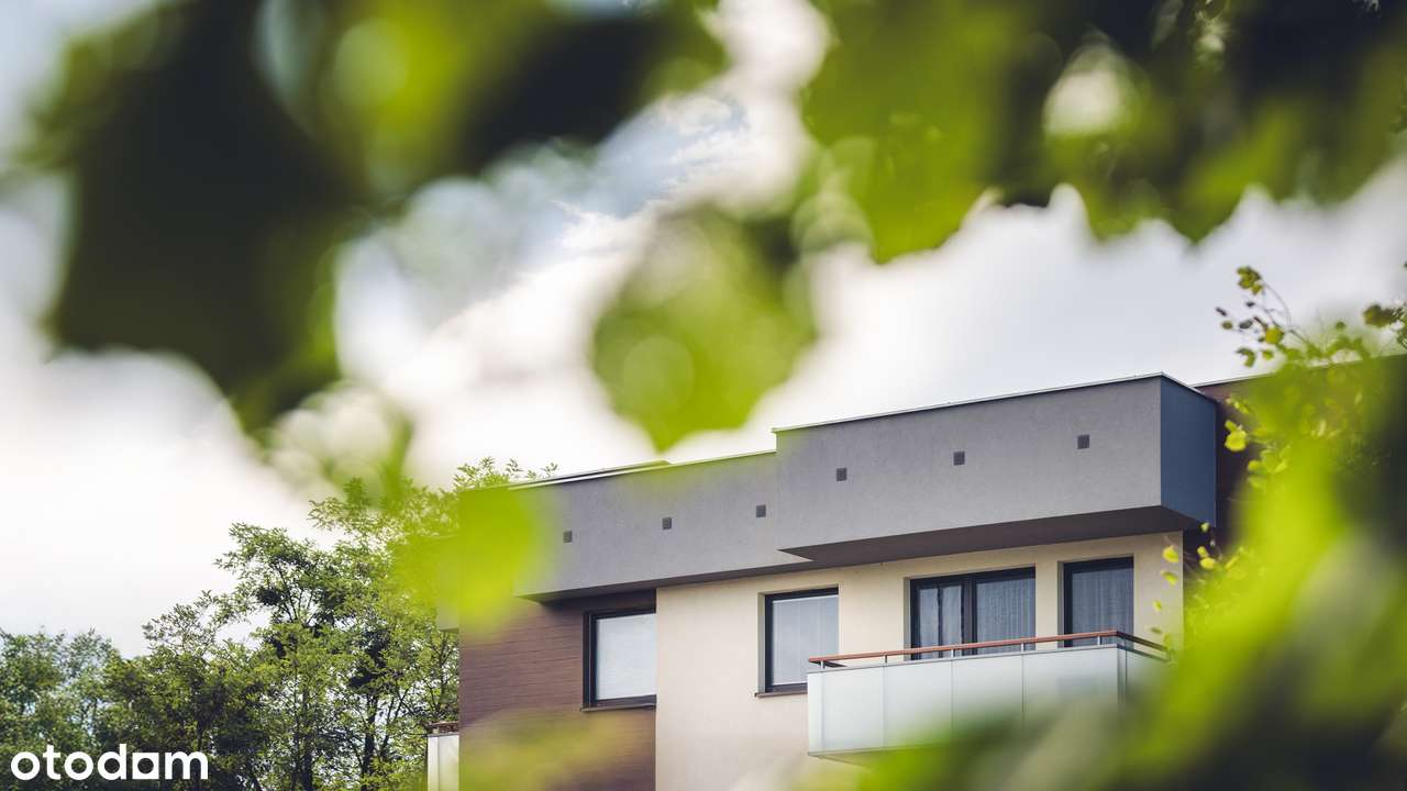 Nowoczesna kawalerka 35m2 Wrocław Wojnów-Strachocin z dużym balkonem