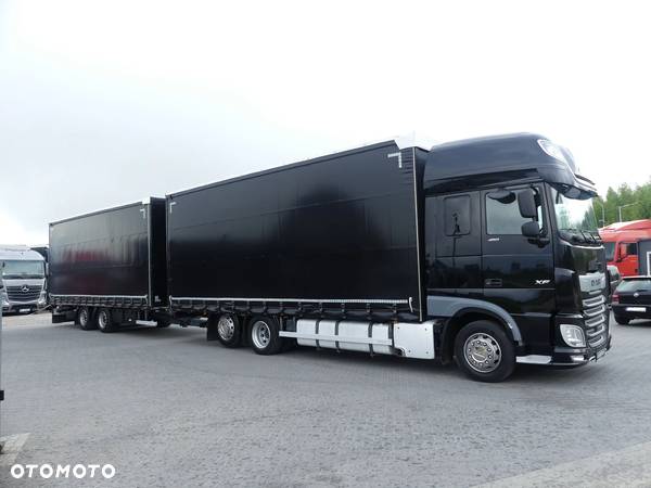 DAF XF 106.480 / EURO 6 / ZESTAW TANDEM 7,70+7,70 / PRZEJAZDOWY / - 11