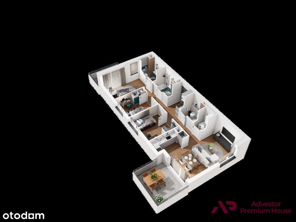 Wygodny duży apartament -kup ostatni w tym metrażu-12
