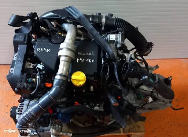 Motor Nissan Qashqai 1.5DCI Ref: K9K430 - 2