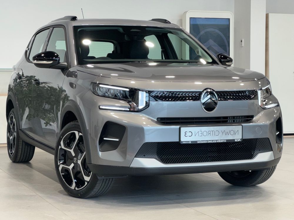 Nowy Citroen C3 wersja PLUS 100 KM