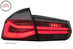 Stopuri LED M Look Black Line BMW Seria 3 F30 (2011-2019) LCI Design cu Semnal Din- livrare gratuita - 9