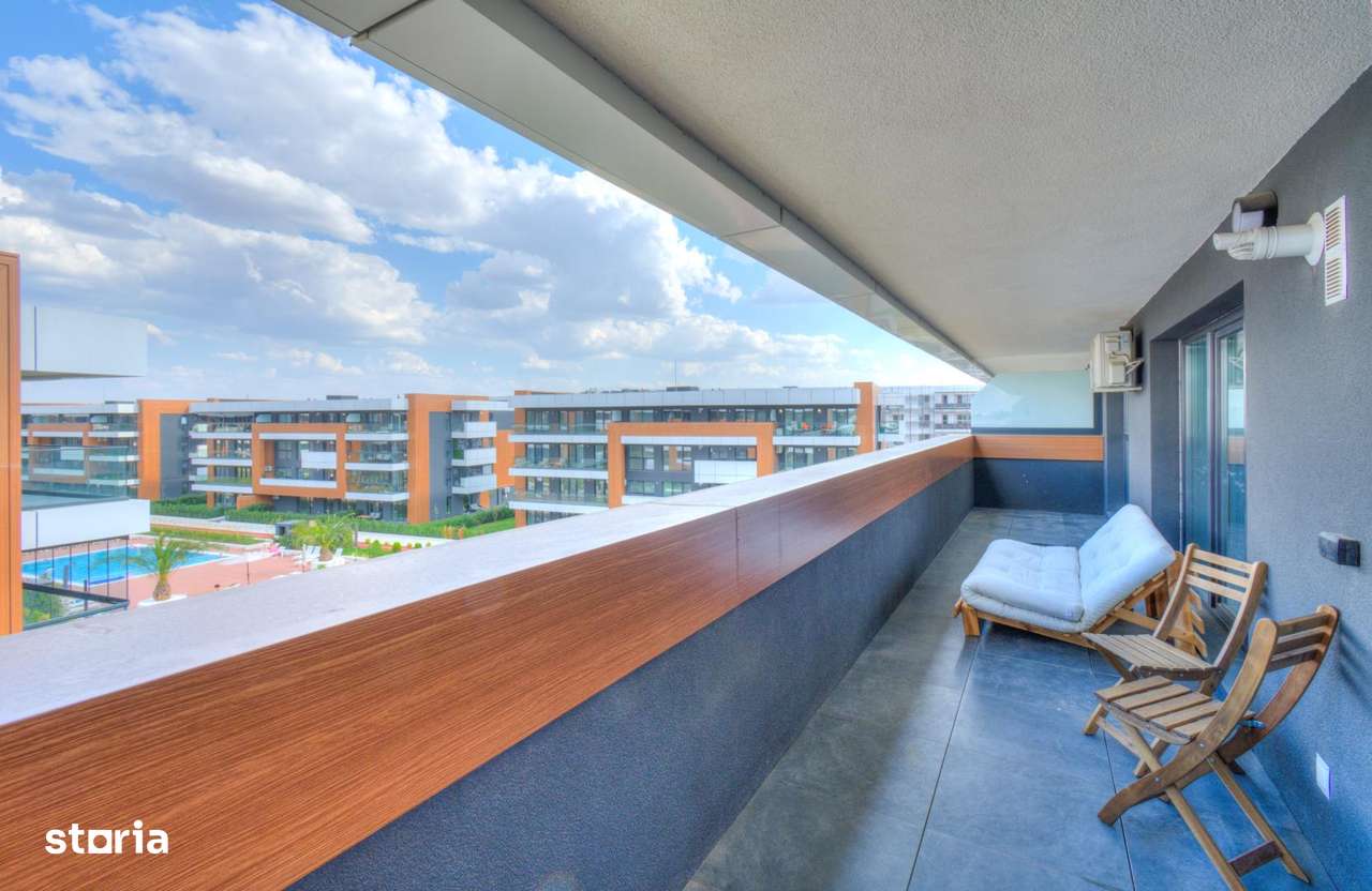Apartament 2 camere Astorium Garden Titan Gura Calitei piscina terasa-0