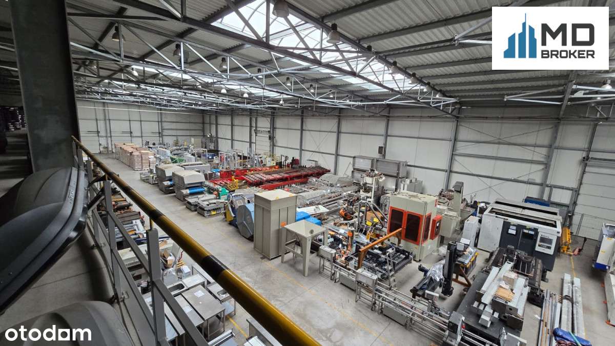 Obiekt produkcyjno-magazynowy + biura/działka 1,8h-2