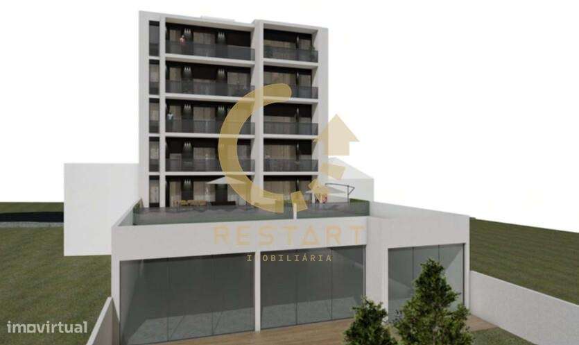 APT T1, último piso, varanda, poente, lugar de garagem, próximo ao Met - Grande imagem: 2/25