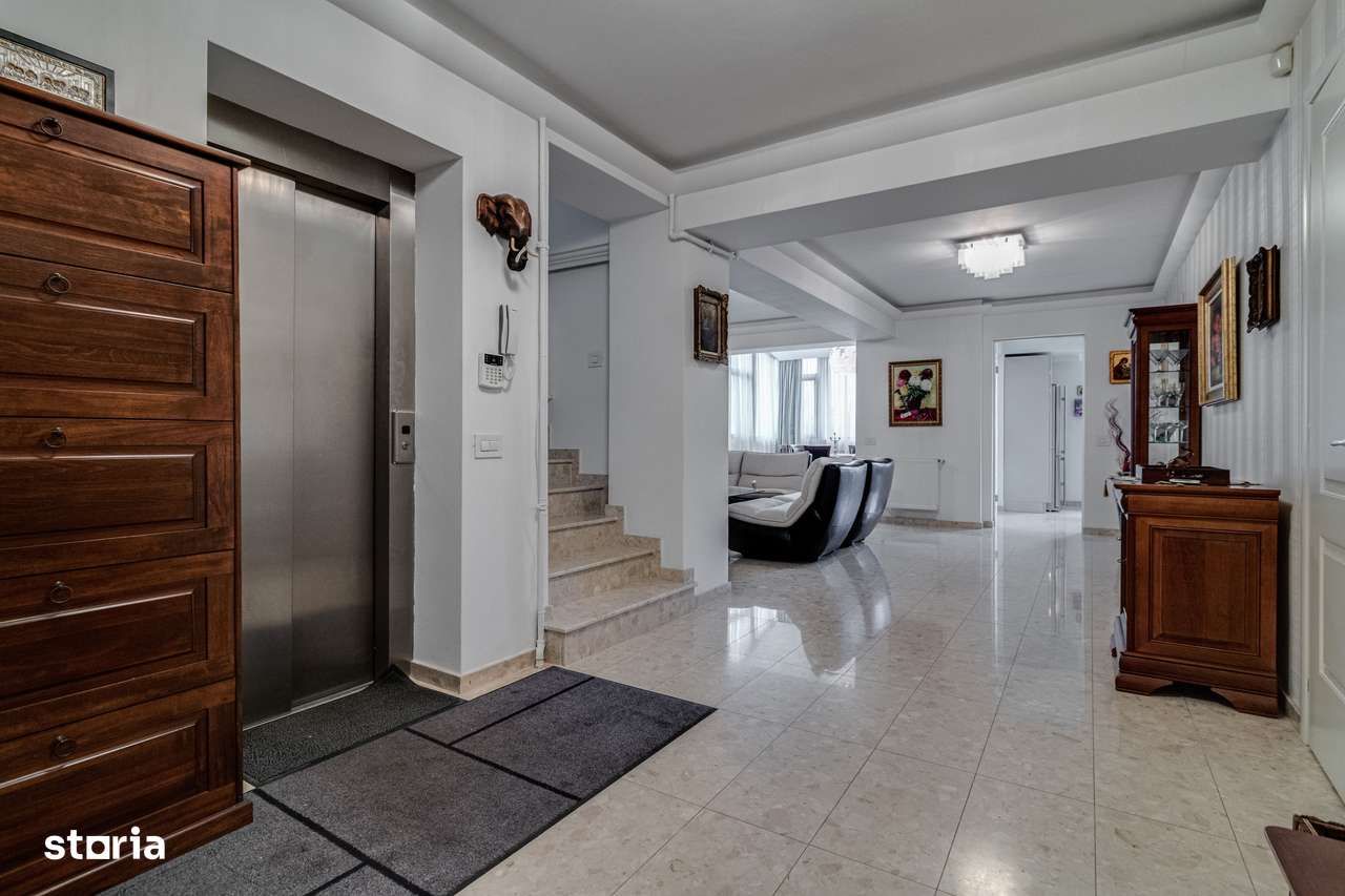 UNIC! Penthouse 7 camere, 286 mp utili, langa Parc Bazilescu! - Imagine principală: 2/20