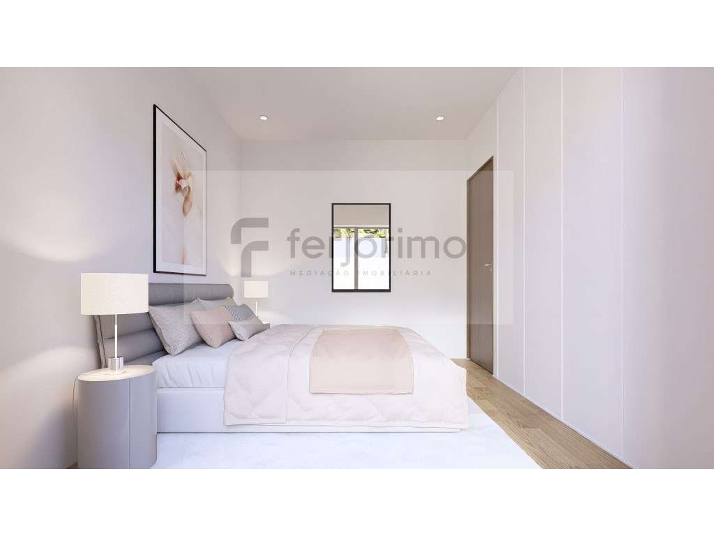 Andar Moradia Tipo T2 com moveis de cozinha, roupeiros forrados e d...-17